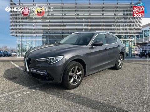 Alfa Romeo Stelvio 2.2 Diesel 210ch Super Q4 AT8 Sieges chauf Volant chauf Came 2018 occasion Saint-Étienne 42000