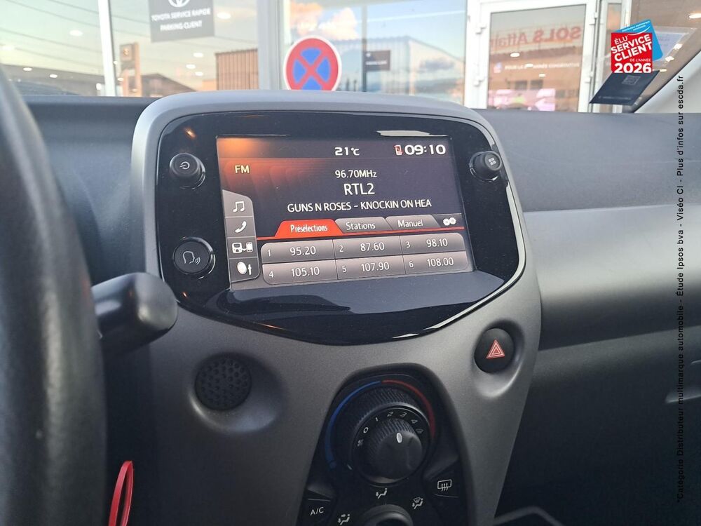 Aygo 1.0 VVT-i 72ch x-play x-app 5p MC18 2019 occasion 57100 Thionville