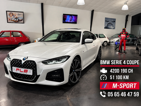 BMW S&eacute;rie 4 (G22) 420DA 190CH M SPORT 08/2022 51 100 KM 2022 occasion RODEZ 12000