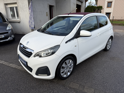 Peugeot 108 1.2 VTI ACTIVE TOP 5P DECOUVRABLE 2014 occasion Saint-Nabord 88200