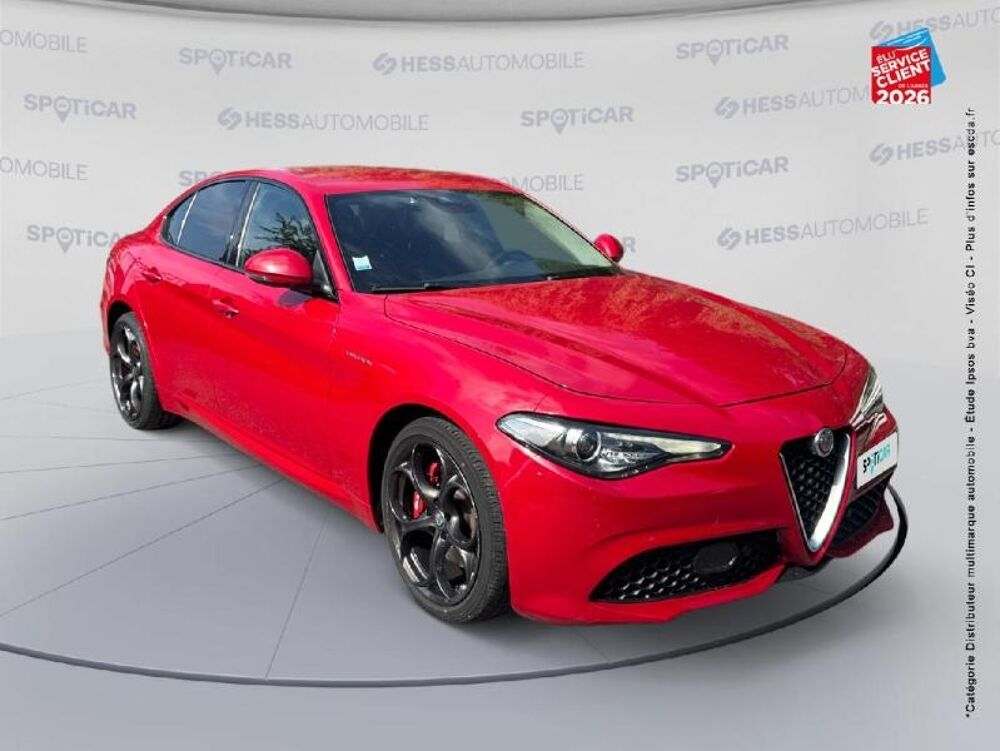 Giulia 2.2 JTD 210ch Veloce Q4 AT8 MY20 2019 occasion 68110 Illzach