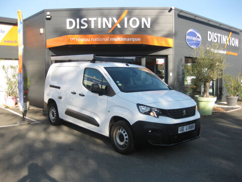 Peugeot Partner LONG 950KG BLUEHDI 100CH S&S BVM5 ASPHALT 2021 occasion Bess&eacute;-sur-Braye 72310