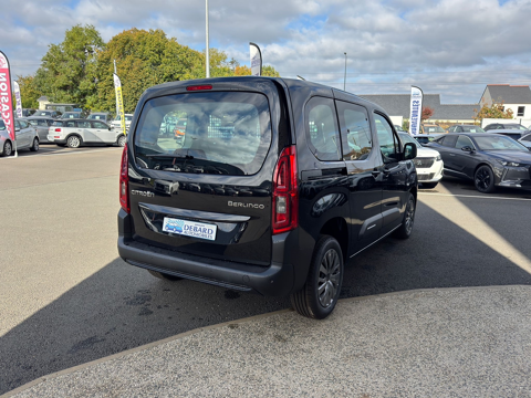 Berlingo TAILLE M - 1.5 BLUEHDI 130CH S&S PLUS 5 PLACES 2025 occasion 49070 Saint-L&eacute;ger-de-Lini&egrave;res