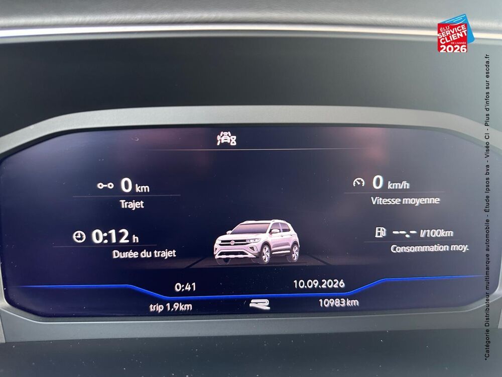 T-Cross 1.0 TSI 116ch R-Line DSG7 2025 occasion 68110 Illzach