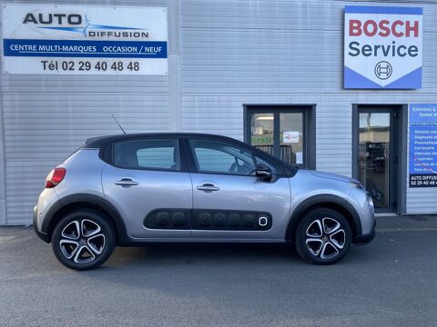 Citro&euml;n C3 BLUEHDI 100CV SHINE BUSINESS S&S 2019 occasion Pont-l'Abb&eacute; 29120