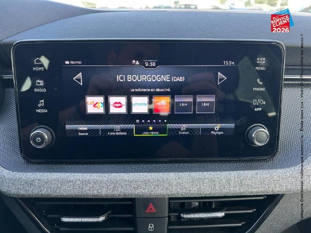 Kamiq 1.0 TSI Evo 2 116ch Selection DSG7 Camera 2025 occasion 21000 Dijon