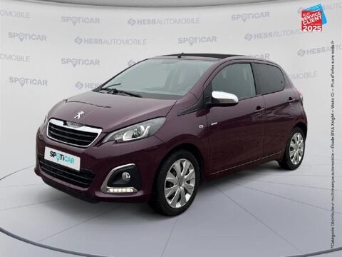Peugeot 108 VTI 72 TOP! STYLE 5P 2019 occasion Dijon 21000