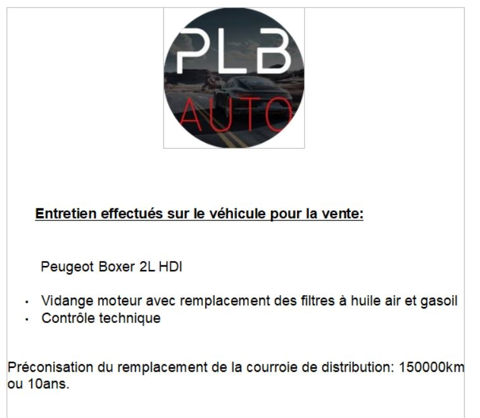 Boxer 2.0 BLUEHDI 130CV 15 825 HT PLB AUTO 2019 occasion 12000 RODEZ