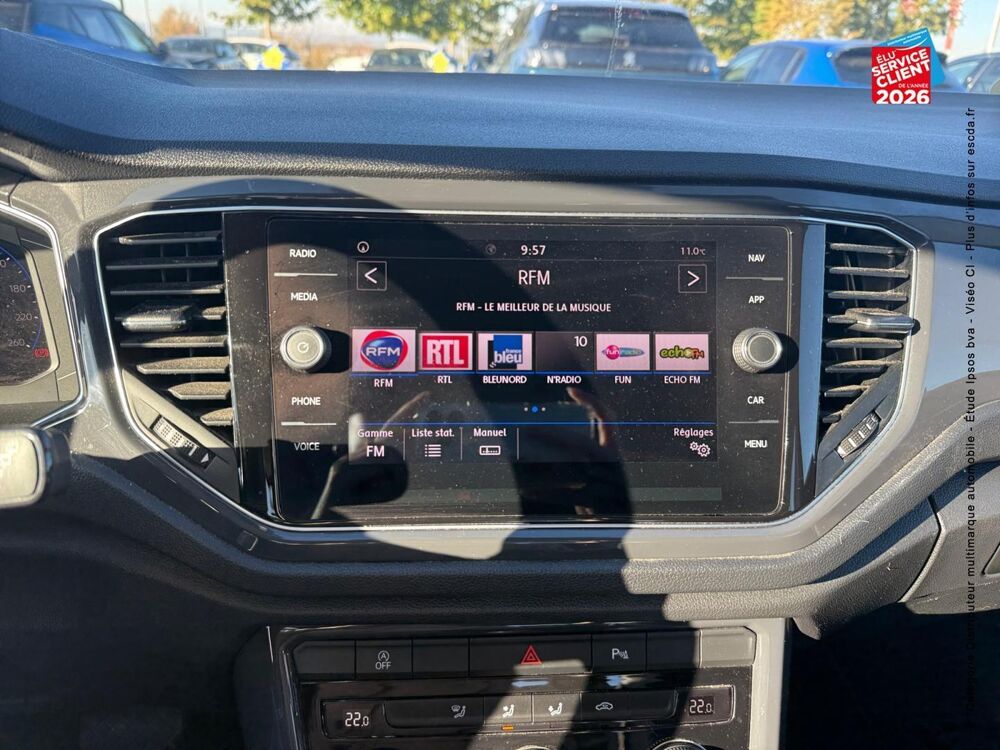T-ROC 2.0 TDI 150ch Carat DSG7 145g 2020 occasion 51100 Reims