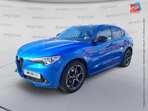 Alfa Romeo Stelvio 2.2 Diesel 210ch Veloce Q4 AT8 Touvrant Sieges cuir GPS Came 2022 occasion Colmar 68000