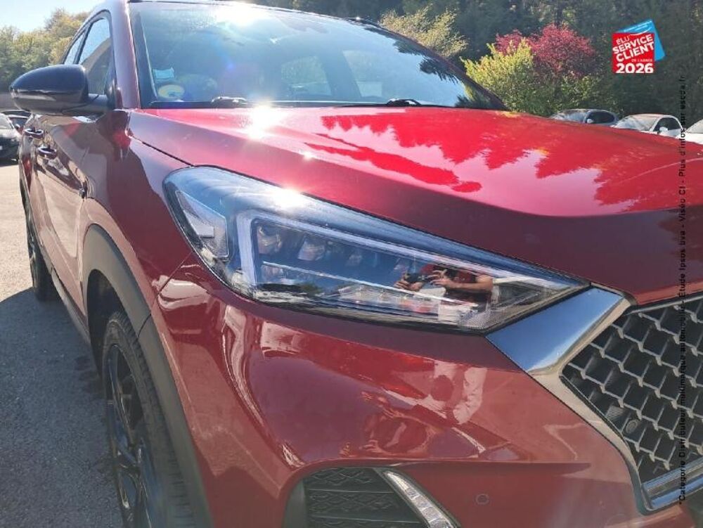 Tucson 1.6 CRDI 136ch hybrid 48V N Line Executive DCT-7 Euro6d-Evap 2020 occasion 21000 Dijon