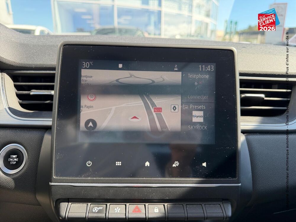 Captur 1.3 TCe 155ch FAP Intens EDC - 20 2020 occasion 25000 Besan&ccedil;on