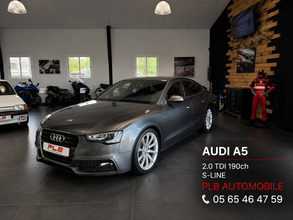 A5 2.0 TDI 190CH S-LINE 2015 occasion 12000 RODEZ