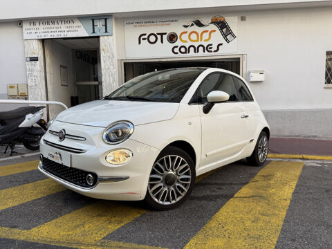 Fiat 500 1.2 8V 69CH ECO PACK LOUNGE 2016 occasion Cannes 06400