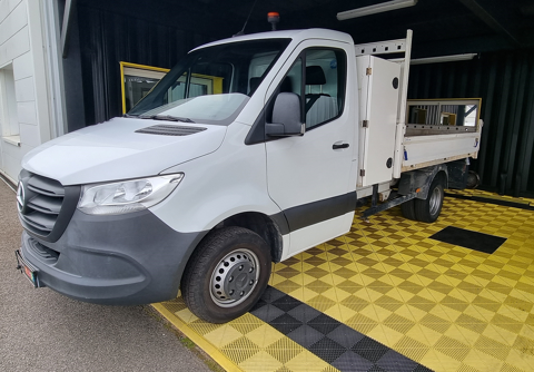 Mercedes Sprinter CHASSIS CABINE BENNE COFFRE 515 CDI PROPULSION 3T5 2022 occasion Qu&eacute;ven 56530
