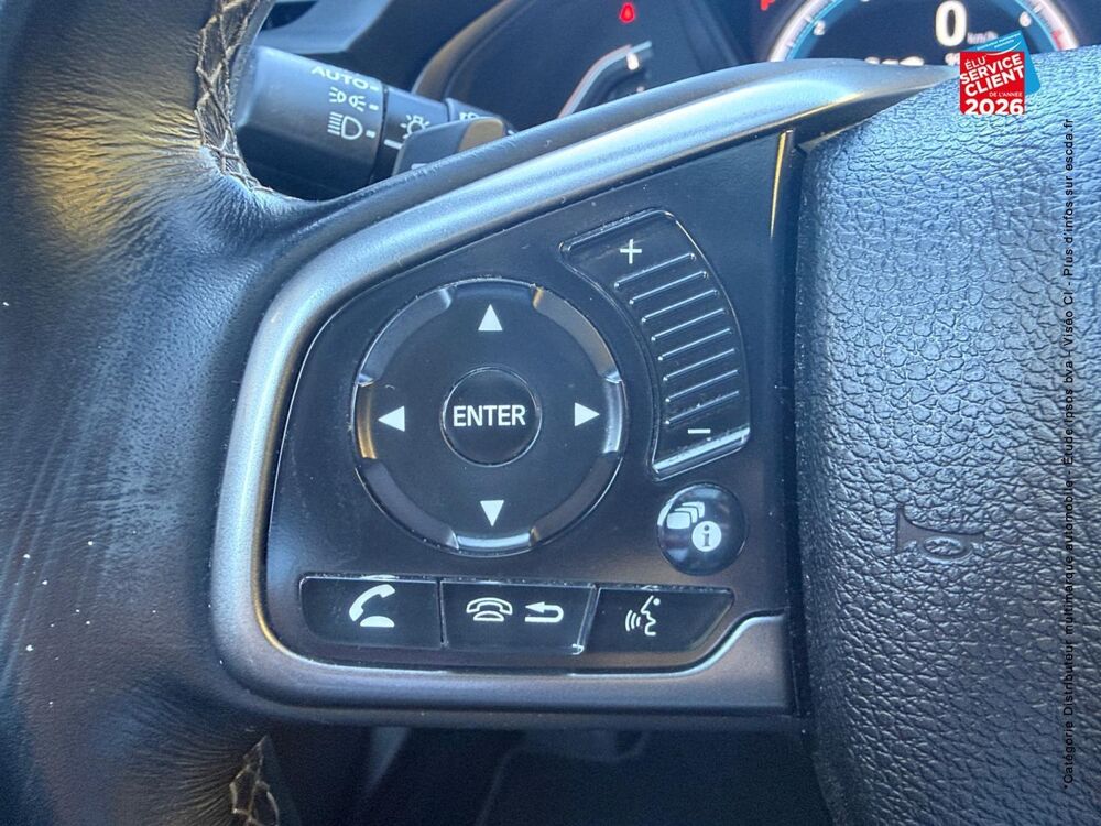 Civic 1.5 i-VTEC 182ch Prestige CVT 5p 2019 occasion 68110 Illzach