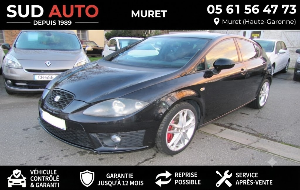 Leon 2.0 TSI 240CH CUPRA 2010 occasion 31600 Muret
