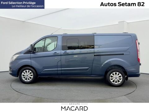 Ford Transit 320 L2H1 2.0 EcoBlue 130 S&S Cabine Approfondie Limited BVA6 2022 occasion MONTAUBAN 82000
