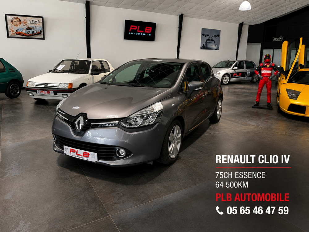 Clio IV 75CH ESSENCE 64 500KM PLB AUTO 2015 occasion 12000 RODEZ