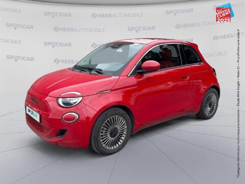 Fiat 500 e 95ch (RED) (step1) GPS Camera 2023 occasion Franois 25770