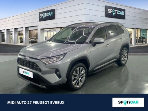 Toyota RAV 4 Hybride 222ch Lounge AWD-i MY21 2021 occasion &Eacute;vreux 27000