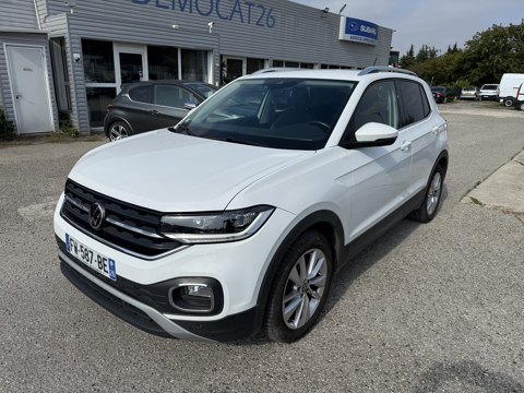 Volkswagen T-Cross 1.0 TSI 110CH CARAT 2020 occasion Les Tourrettes 26740