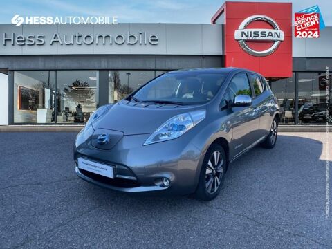 Nissan Leaf 109ch 30kWh Tekna MY17 Sieges chauf/cuir Volant chauf GPS Ca 2017 occasion Laxou 54520