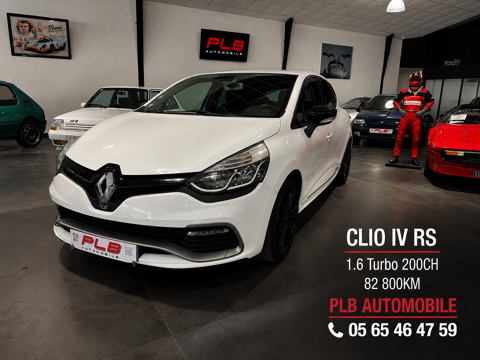 Renault Clio IV 1.6 T 200CH RS EDC 82 800 KM PLB AUTO 2014 occasion RODEZ 12000
