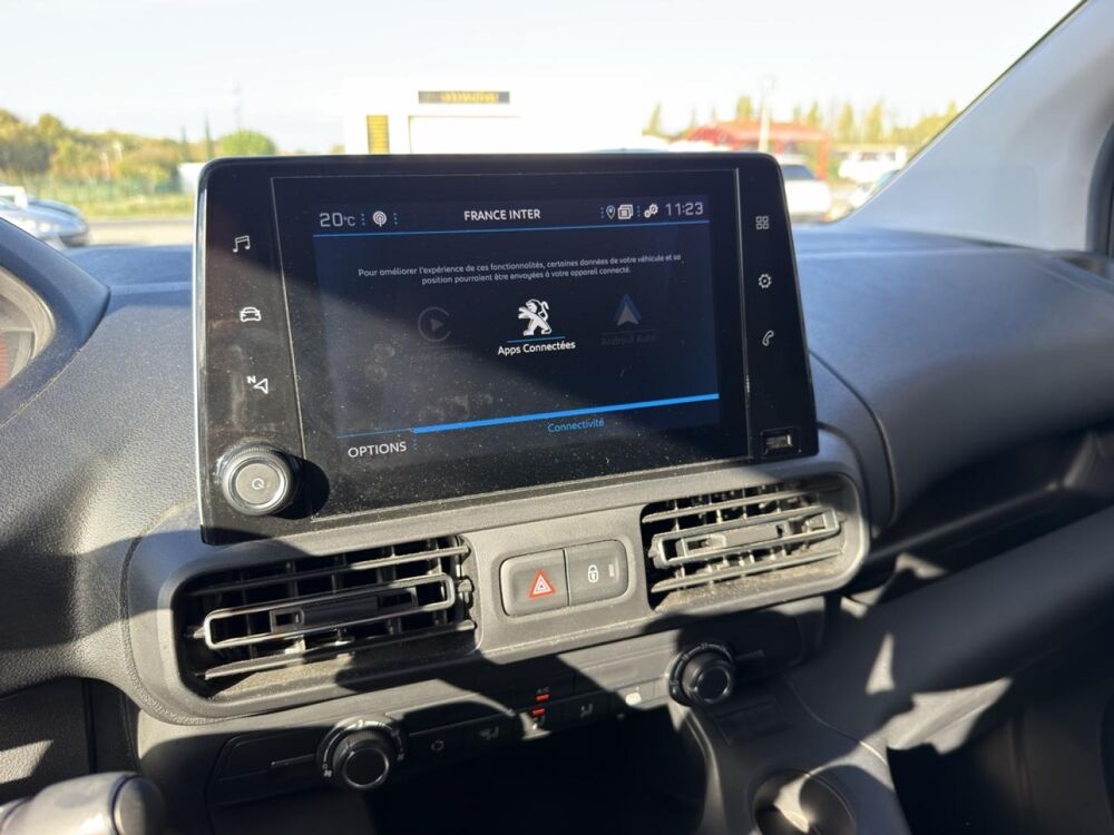 Partner M 650kg BlueHDi 100ch S&S Pack Asphalt Connect 2 Places 2023 occasion 17450 Saint-Laurent-de-la-Pr&eacute;e