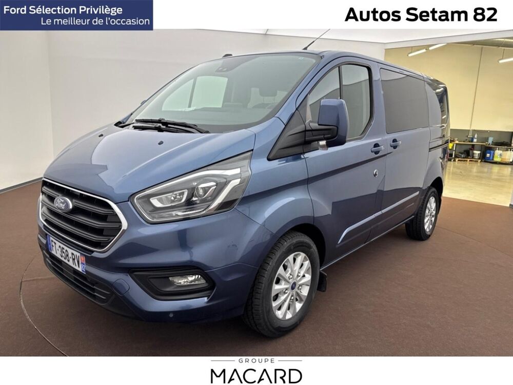 Transit 300 L1H1 2.0 EcoBlue 130 S&S Cabine Approfondie Limited BVA6 2020 occasion 82000 MONTAUBAN