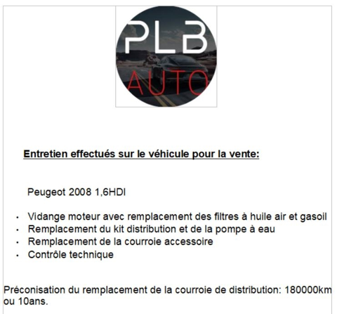 2008 1.6 BLUEHDI 100CH ALLURE PLB AUTO 2017 occasion 12000 RODEZ