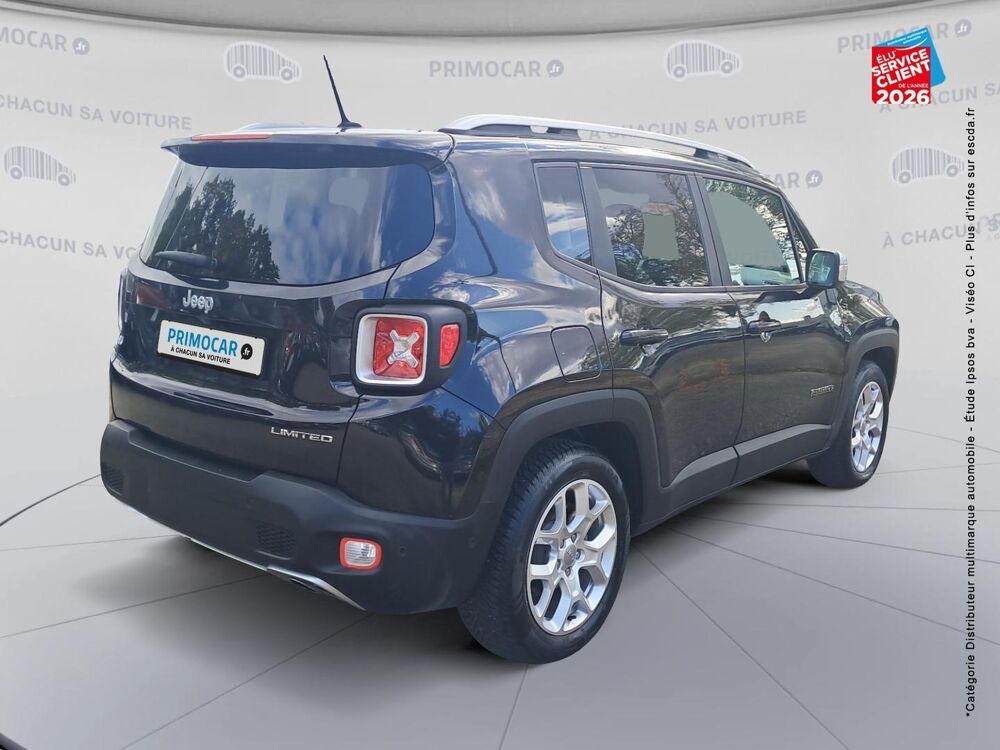 Renegade 1.6 MultiJet 120ch Limited 2017 occasion 67200 Strasbourg
