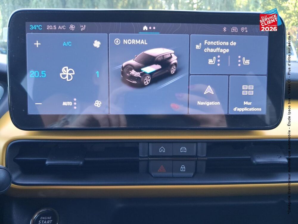 Avenger Electrique 156ch 115kW Summit 2023 occasion 68110 Illzach