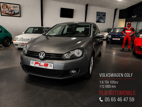 Volkswagen Golf 1.6 TDI 105CH BLUEMOTION CONFORTLINE 5P 2011 occasion RODEZ 12000