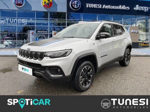 Jeep Compass 1.3 Turbo T4 240ch PHEV 4xe Trailhawk AT6 eAWD 2021 occasion Bourgoin-Jallieu 38300