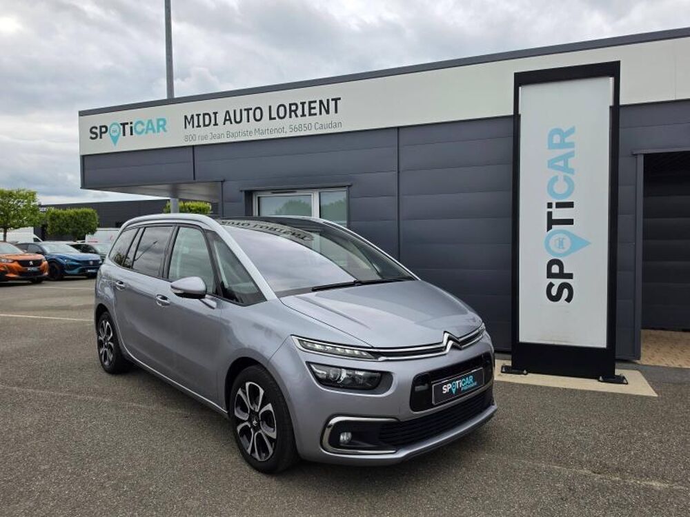Grand C4 Spacetourer BlueHDi 130 Shine Pack / TOIT PANORAMIQUE / HAYON MAIN LIBRE 2020 occasion 56850 Caudan
