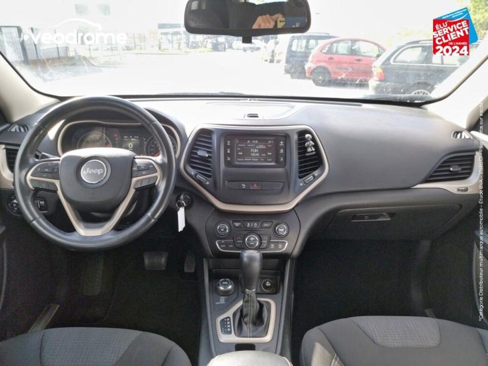 Cherokee 2.0 MultiJet 170ch Longitude Active Drive I BVA S/S Radar AR 2014 occasion 25770 Franois