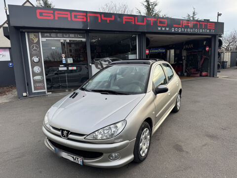 Peugeot 206 1.4 16V STYLE 5P TOIT OUVRANT PANORAMIQUE 2005 occasion Gagny 93220