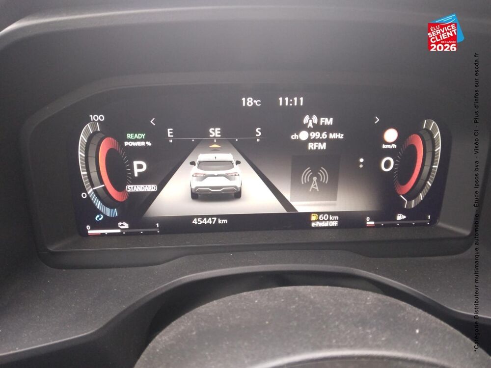 Qashqai e-POWER 190ch Tekna+ 2022 2023 occasion 21000 Dijon
