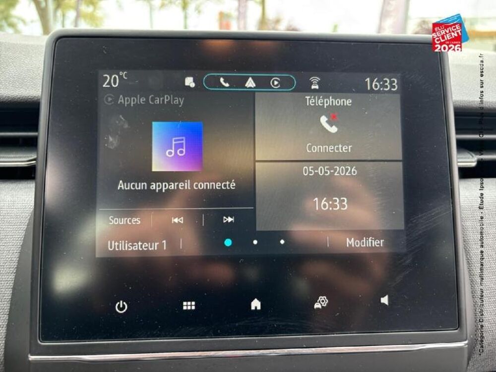 Clio 1.0 TCe 90ch Evolution Radar Ar 2024 occasion 21000 Dijon
