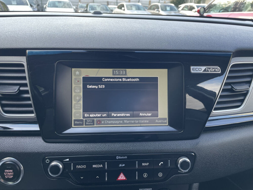 Niro 1.6 GDI 105CH ISG + ELECTRIQUE 43.5CH MOTION DCT6 2016 occasion 77144 Mont&eacute;vrain