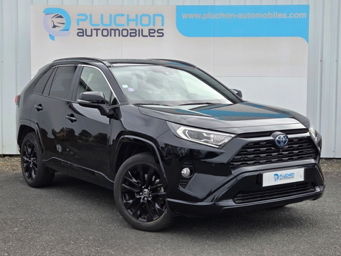 Toyota RAV 4 HYBRIDE 218CH BLACK EDITION 2WD MY21 2022 occasion Saint-Lumine-de-Clisson 44190