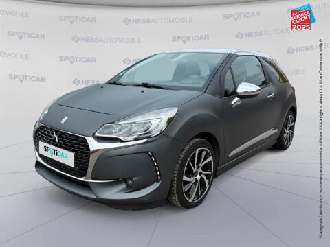 Citro&euml;n DS3 PureTech 130ch Dark Side S/S Sieges cuir GPS Camera Carplay 2017 occasion Charleville-M&eacute;zi&egrave;res 08000