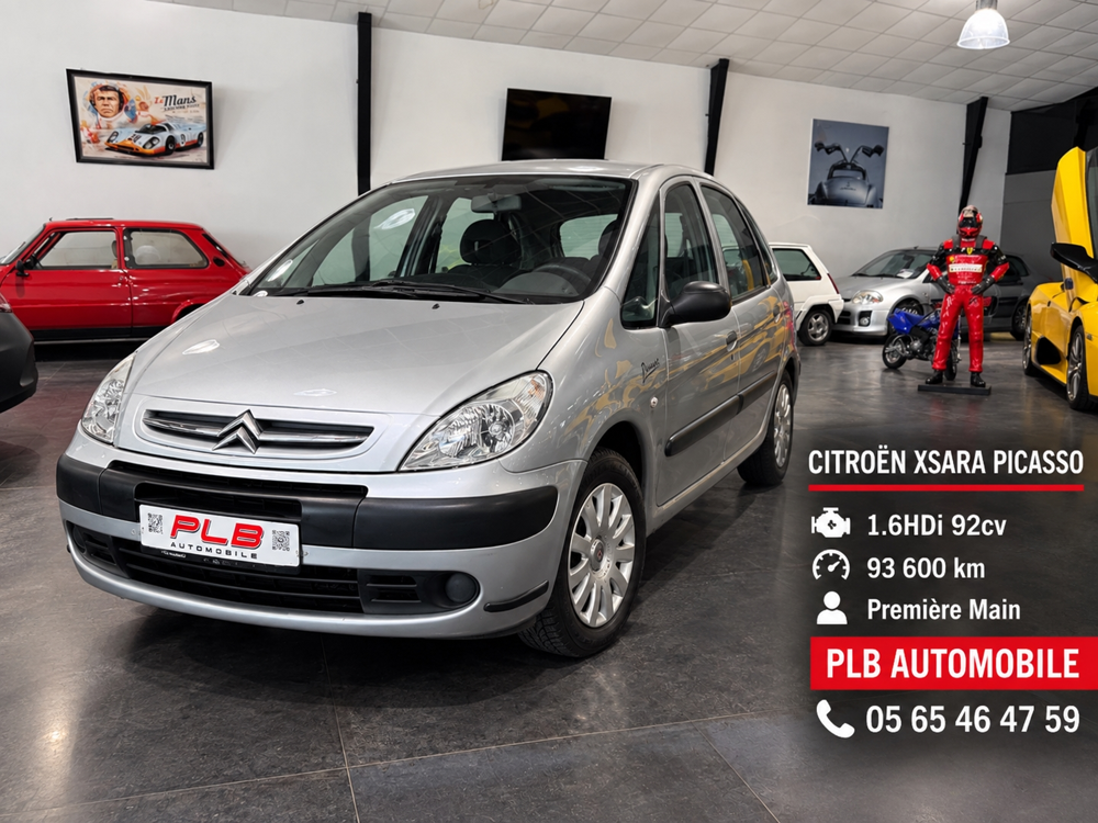 Picasso 1.6 HDI92 93600 KMS PREMIERE MAIN GARAGE PLB 2009 occasion 12000 RODEZ