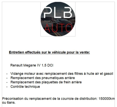 Megane IV 1.5 BLUE DCI 115CH BUSINESS 2021 occasion 12000 RODEZ