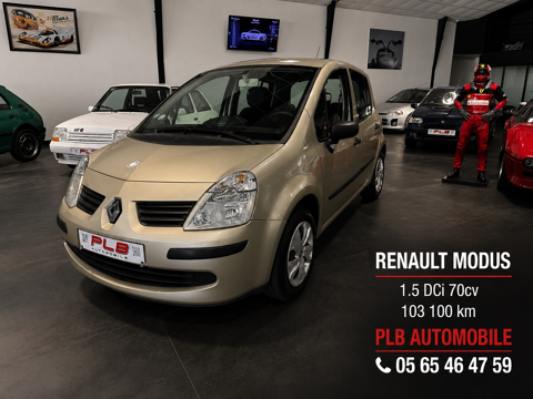 Renault Modus 1.5 DCI 70CH EXPRESSION 99800 KM 2007 occasion RODEZ 12000