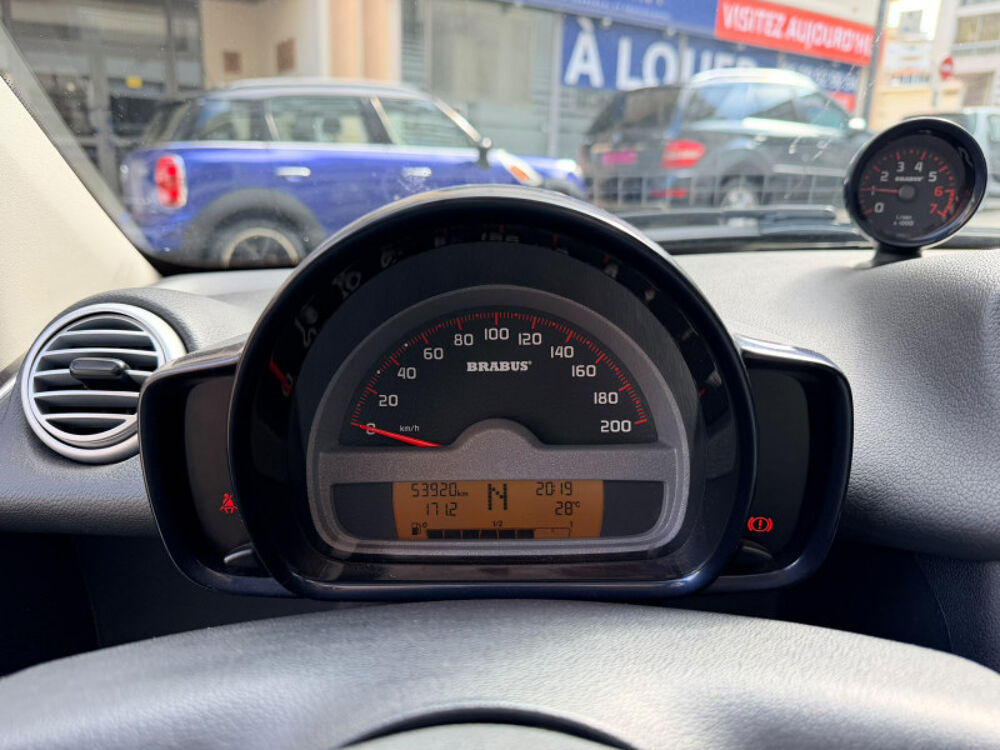 ForTwo 102CH TURBO BRABUS XCLUSIVE SOFTOUCH 2013 occasion 06400 Cannes