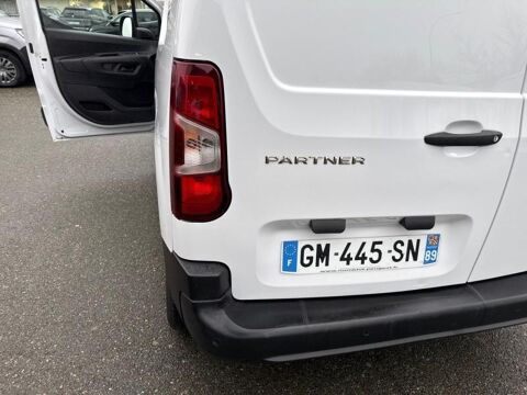 Partner M 650kg BlueHDi 100ch S&S Pack Asphalt Connect + Cam&eacute;ra de r 2023 occasion 28500 Vernouillet
