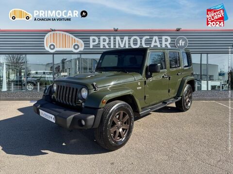 Jeep Wrangler 2.8 CRD 200ch 75th Anniversary BVA Sieges chauf/cuir GPS Att 2016 occasion Dijon 21000