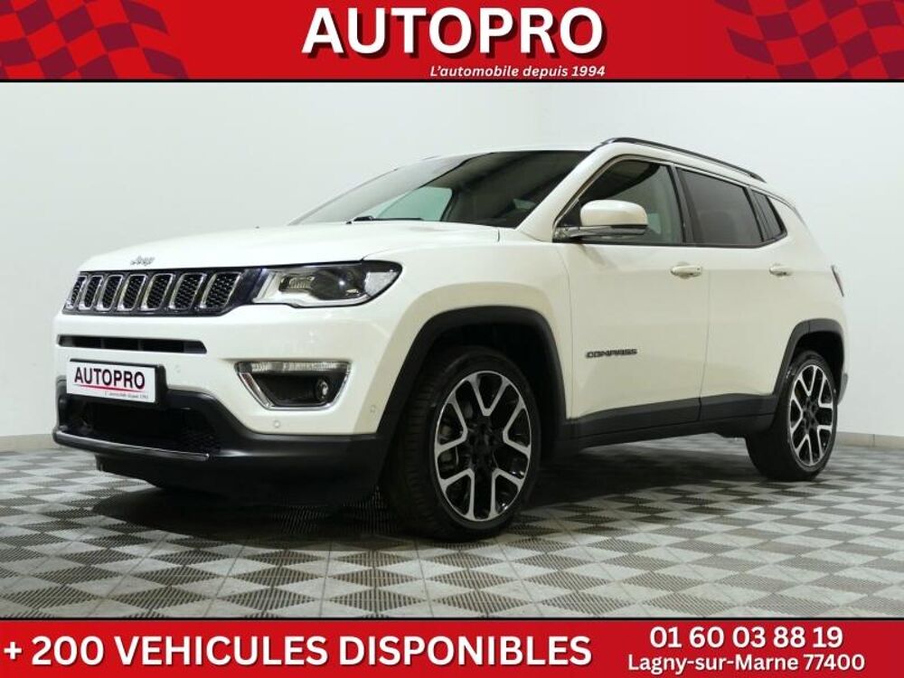 Compass 1.6 MultiJet II 120ch Limited Tech 7 4x2 2019 occasion 77400 Lagny-sur-Marne